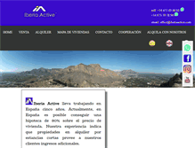 Tablet Screenshot of iberiaactive.com